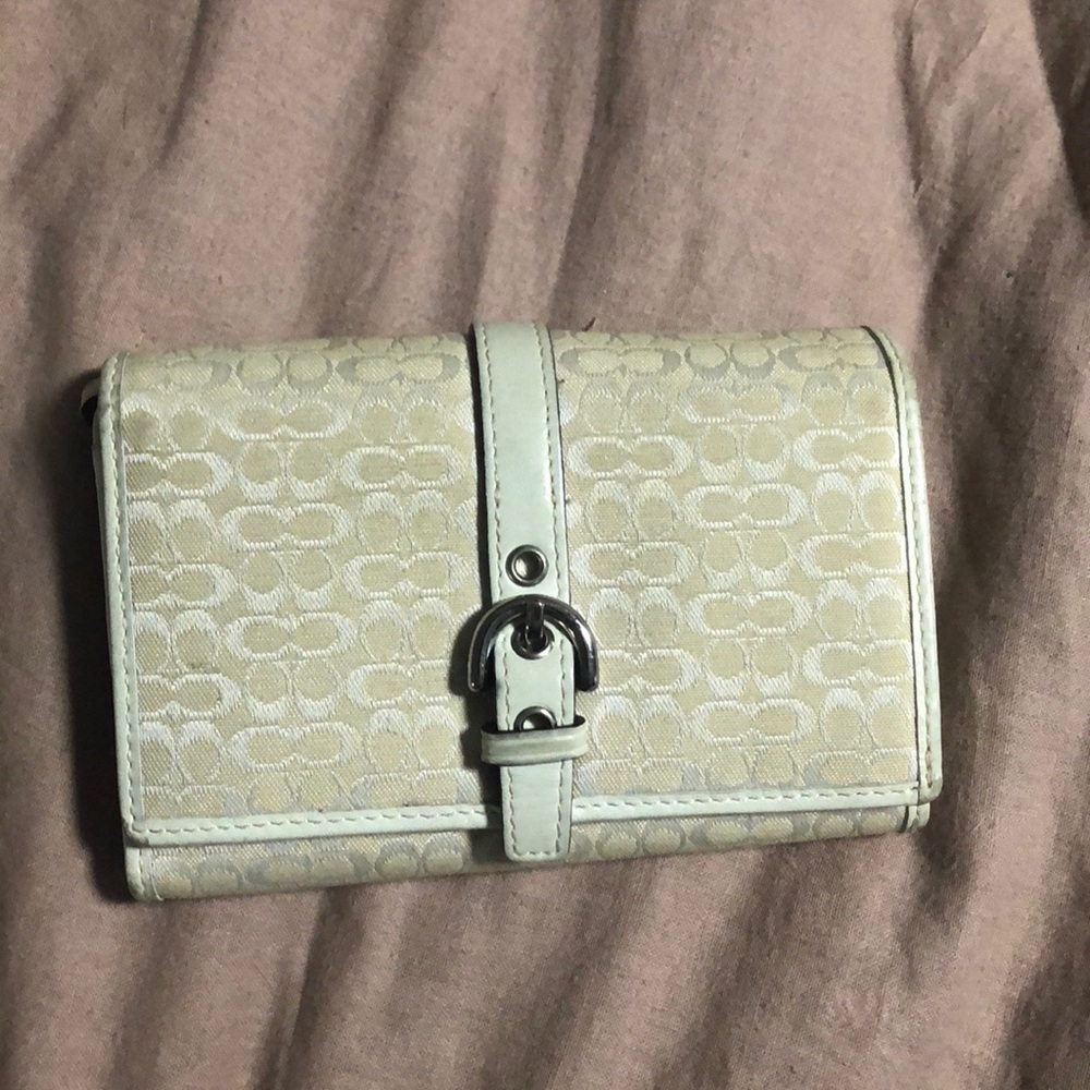 Authentic coach wallet